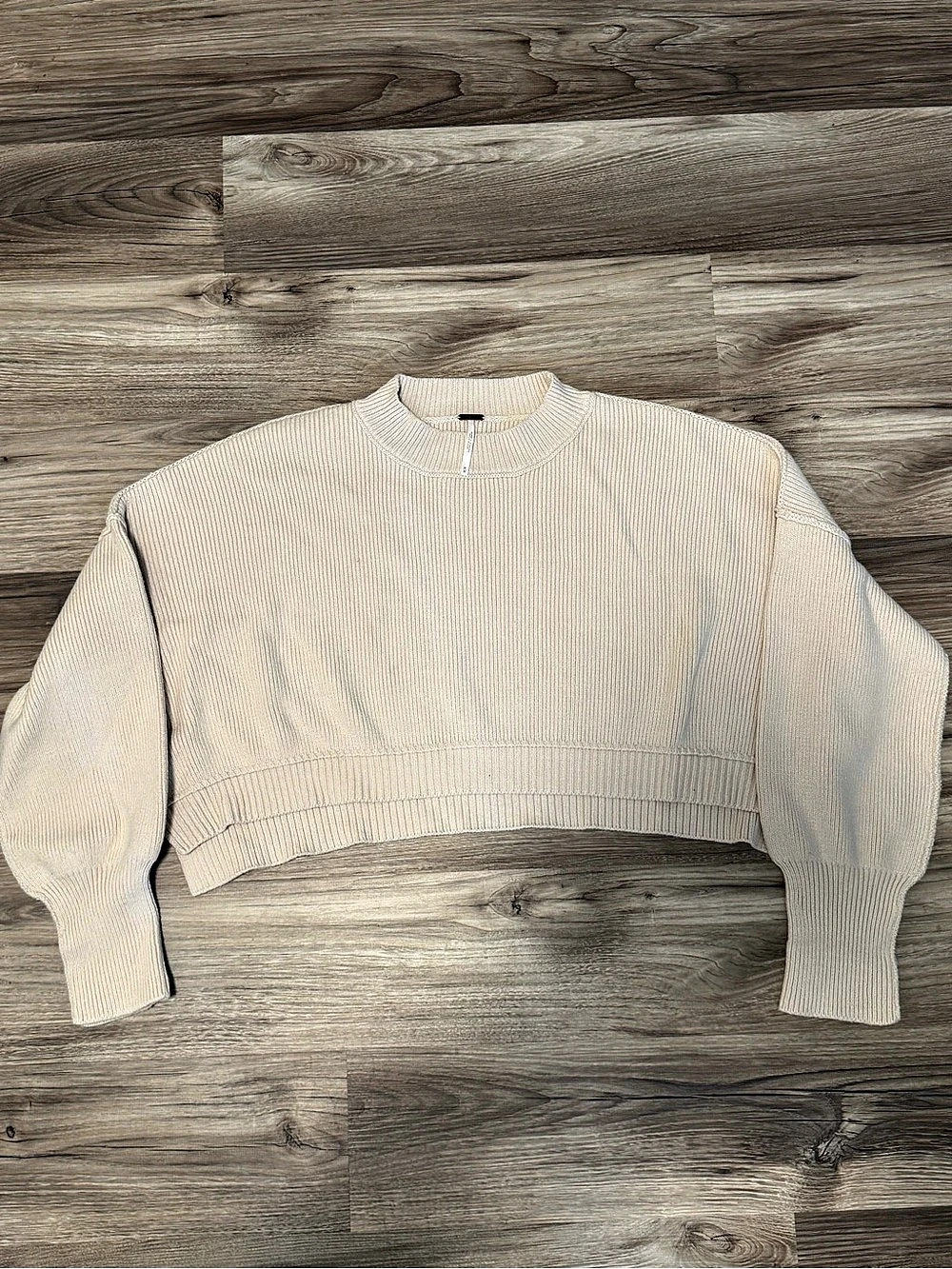 Free People Easy Street Crop Pullover Sweater